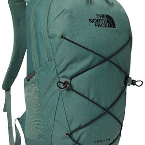 The North Face Jester Backpack Unisex Heather Green Adjustable Strap DDR3184