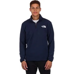 The North Face Anchor Jacket Men's XS Summit Navy Long Sleeve 1/4 Zip KFC360