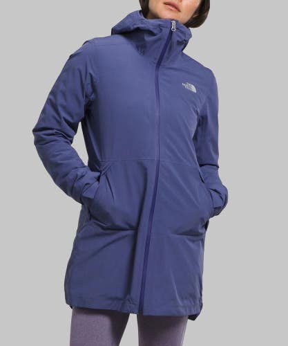 The North Face Thermoball Eco Jacket Women's XS Blue Triclimate Parka KFC449
