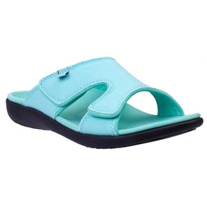 Spenco Kholo Brite Sandals Women's US 8 Turquoise Arch Support Slide HAWK3070