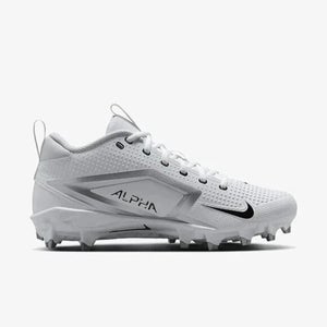 Nike Alpha Menace 4 Varsity FN0027-100 Men's 11.5 White Football Cleats RHS7711
