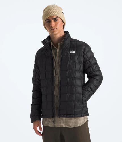 The North Face Thermoball Eco Jacket Men's 2XL Black Quilted Full Zip DDR3163