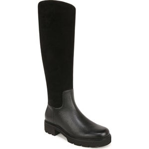 Vionic Fallbrook J2224L1001 Boot Women's US 8 Black Lug Sole Knee High HAWK3121