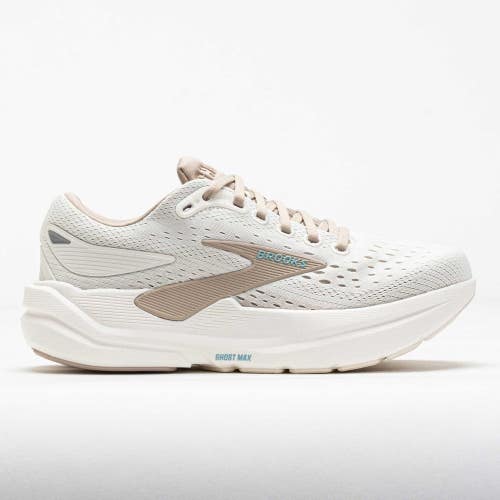 Brooks Ghost Max 3 Sneakers Women's US 9.5 Wide Coconut Running Shoes RHS7710