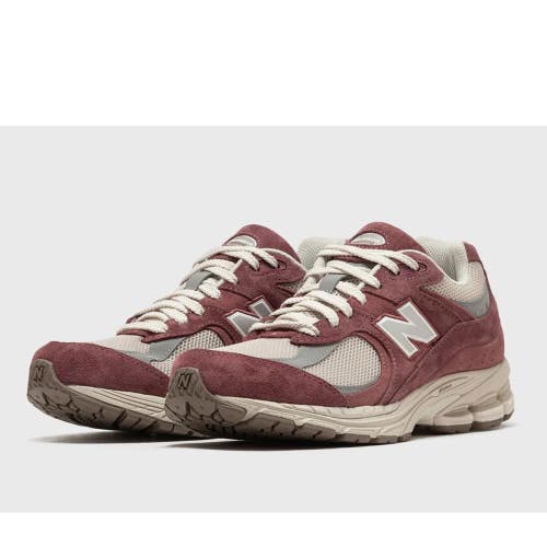 New Balance 2002R U2002RS Sneakers Men's Burgundy Suede Lifestyle Shoes SHOP86
