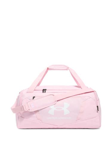 Under Armour Undeniable 5.0 Duffle Bag Unisex Pink Adjustable Strap DDR3177