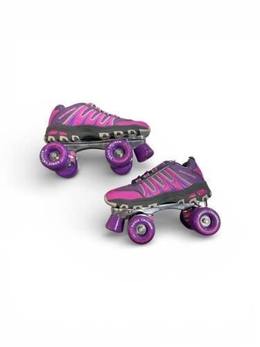 Used SONIC RUSHER Senior Roller Quad Skates Pink Senior 6 11873-S000233257