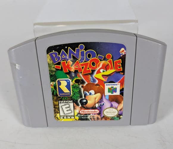Banjo-Kazooie (Nintendo 64, 1998) Loose Clean Authentic Cartridge Only