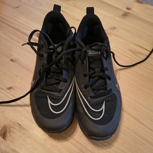 Nike Alpha Huarache 8 Pro Lacrosse Shoes Black Size 6.0