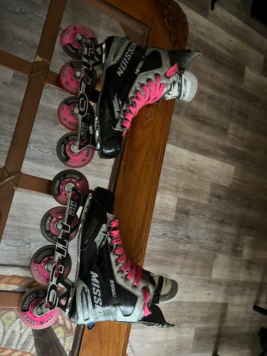 Mission Inhaler NLS2 Inline Skates Regular Width Size 6 (Used)(TRADE/SELL)