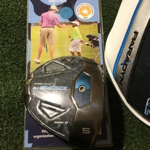 Callaway Ladies Paradym Ai Smoke Max D 18* 5 Wood Cypher Forty Graphite *VGC*