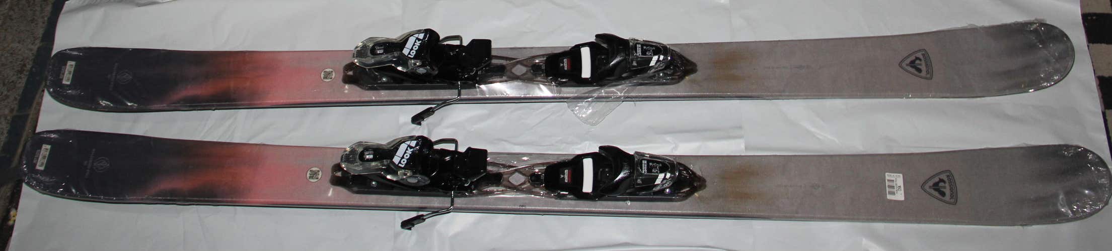 NEW ROSSIGNOL RALLYBIRD PRO 90 ALL MOUNTAIN SKIS 160cm+ bindings adjsutable