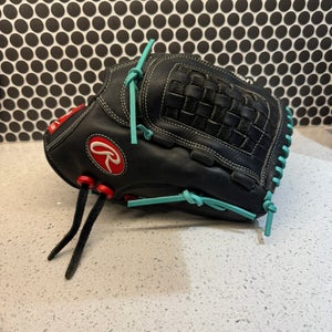 Rawlings Heart of the Hide RH Outfield Baseball Glove 12.5" (Used)