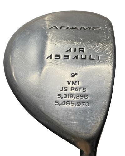 Adams Air Assault VMI Driver 9* RH SuperShaft Regular Graphite 43.5" Wrap Grip