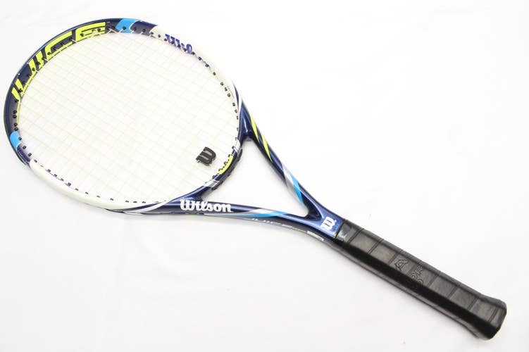 *USED* WILSON BLX JUICE 100 (GEN 2) TENNIS RACQUET (4 3/8) FROM A COLLECTOR