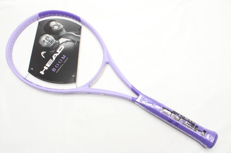 *NEW* 2026 HEAD AUXETIC 2.0 BOOM "MP L" (PURPLE) TENNIS RACQUET (4 1/4) UNSTRUNG