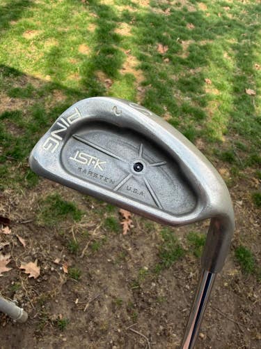 Ping ISI K S2 Sand Wedge Black Dot Cushin JZ Stiff Flex 35.5 NICE