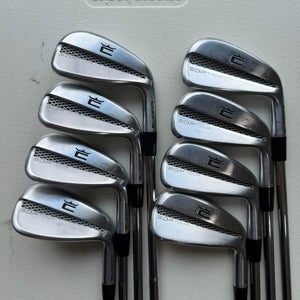 Cobra 3DP Tour Iron Set 4-PW DG Mid 115 S300 Stiff Flex NICE