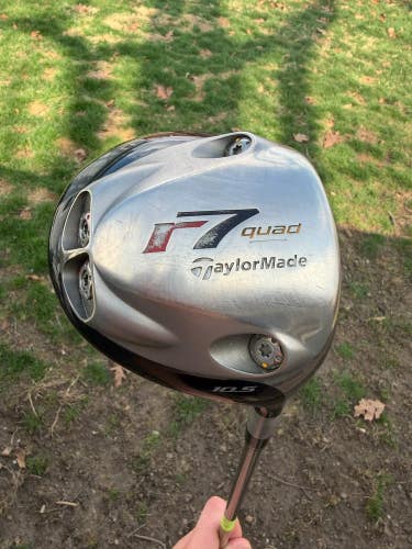 Taylormade R7 Quad Driver 10.5 Diamana Stiff Flex 44.75 +HC NICE