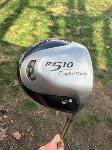 Taylormade R510 TP Driver 9.5 Speeder 757 Stiff Flex 44.5 +HC NICE