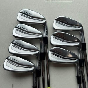 Cobra KING Forged Tec X Iron Set 4-PW DG 95 S200 Stiff Flex NICE