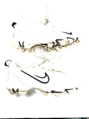 Used Nike TROUT BB/SB Cleats White Junior 05 11860-S000305020