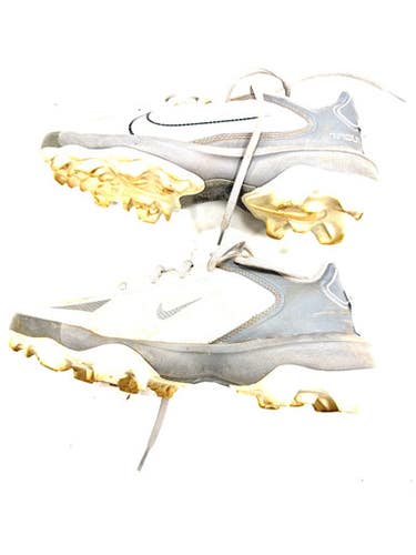 Used Nike TROUT BB/SB Cleats Grey Junior 04.5 11860-S000305018