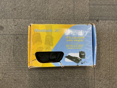 Used Reebok Ankle Weights Black 10 lb 11614-S000231758