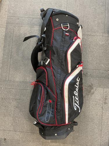 Used Titleist 14 WAY STAND BAG Mens Stand Bag Black 11614-S000231759