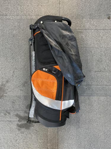 Used Precise 4 WAY STAND BAG Jr Stand Bag Orange 11614-S000231757