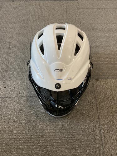 Used Cascade CS - YOUTH Lacrosse Helmet White MD 11614-S000231753