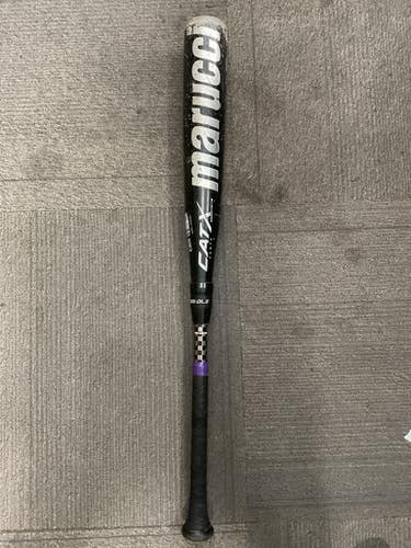 Used Marucci CAT X VANTA BB/SB USSSA 2 3/4 Bat Black 31" 11614-S000231747