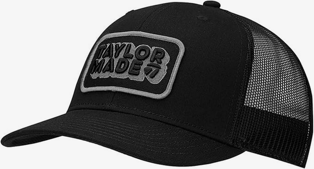NEW 2024 TaylorMade Retro Trucker Black Snapback Golf Hat/Cap