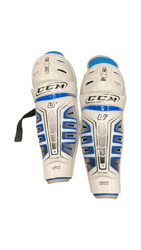 Used CCM FIT05 Senior Shin Guards Royal Blue 15" 11859-S000028736