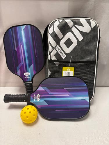 Used HITTIONA PICKLEBALL PADDLE SET Pickleball Racquet Grey 11490-S000269294