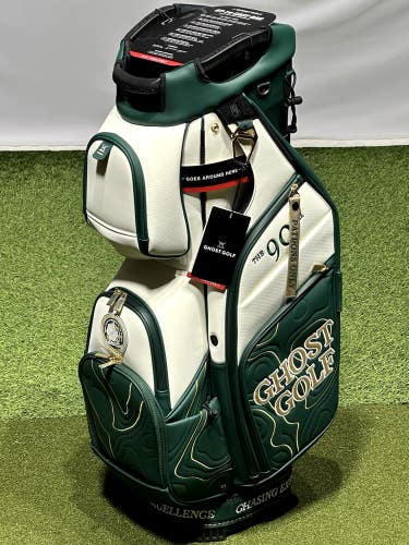 Ghost Golf Limited "Patrons Only" Masters Edition GT-14 Cart Bag 14-Way Top NEW