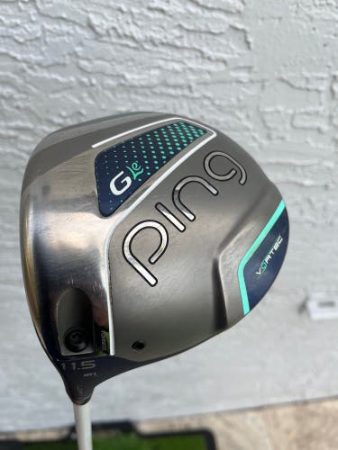 Women's 2017 Ping G LE Left Hand Driver Ladies Flex 11.5 Loft (Used) MINT CONDITION