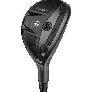 NEW TaylorMade Qi4D Rescue 17 2 Hybrid REAX 75-S Graphite Stiff w/HC