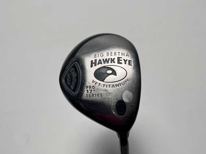 Callaway Hawkeye VFT Pro Series 5 Fairway Wood 17* System 60 Regular Graphite RH