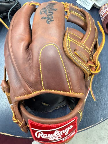 Rawlings Heart of the Hide RH Infield Baseball Glove 12" (Used) NADO Timberglaze Arenado