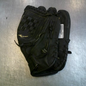 Used Mizuno BALLPARK BB/SB Glove RH Throw Black 12" 11339-S000199382