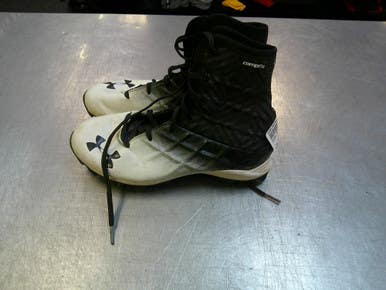Used Under Armour Adult FB Cleats Black Senior 4.5 11339-S000199356