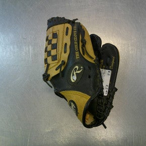 Used Rawlings PLAYERS SERIES BB/SB Glove RH Throw Black 10" 11339-S000199344