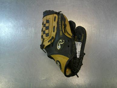 Used Rawlings PLAYERS SERIES BB/SB Glove RH Throw Black 10" 11339-S000199344