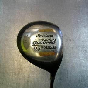 Used Cleveland TITANIUM QUADPRO Mens Driver RH 9.5 Degree 11339-S000199281
