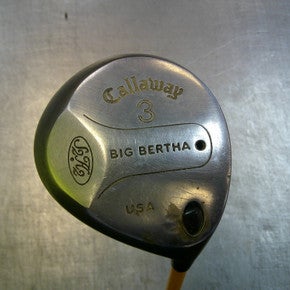 Used Callaway BIG BERTHA Mens Fairway Wood RH 3 Wood 11339-S000199255