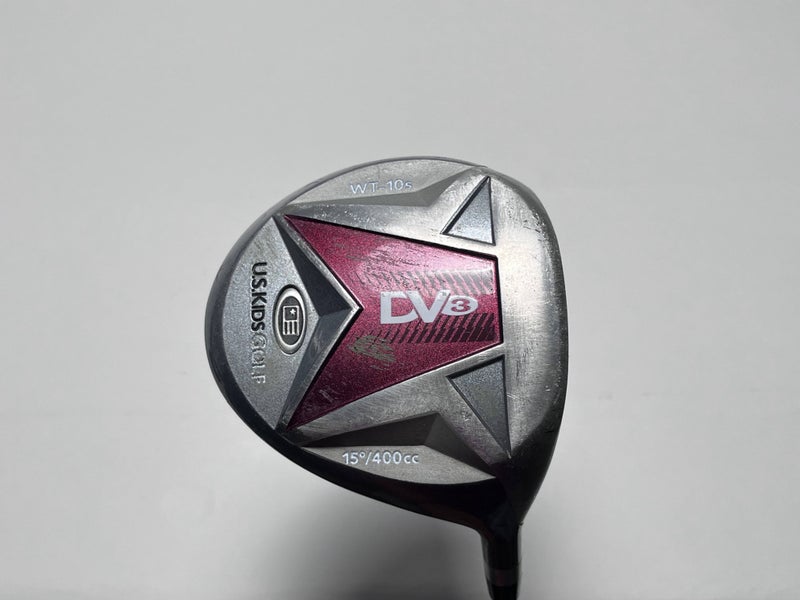 US Kids DV3 WT-10s Driver 15* Ultralight 60" Youth Graphite Junior RH