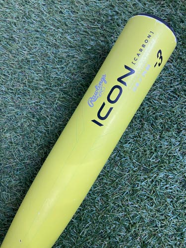 Rawlings Icon Glowstick Limited Edition BBCOR Bat (-3)