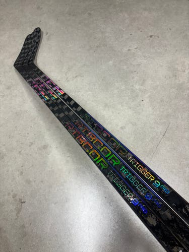 3 Pack 80 Flex P88 CCM RibCor Trigger 9 Pro Right Hand Hockey Stick Pro Stock (New)