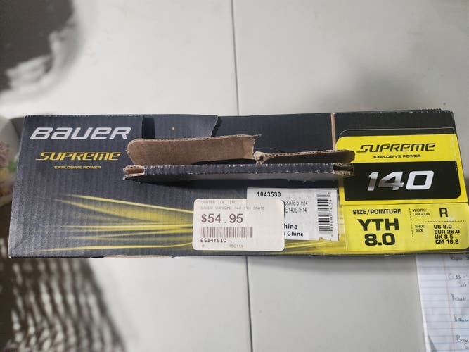 Bauer Supreme 140 Hockey Skates 8